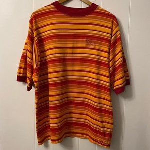 MARITHE Fran?ois Girbaud USA Vintage Striped T-shirt